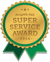 Angies List 2013 Super Service Award