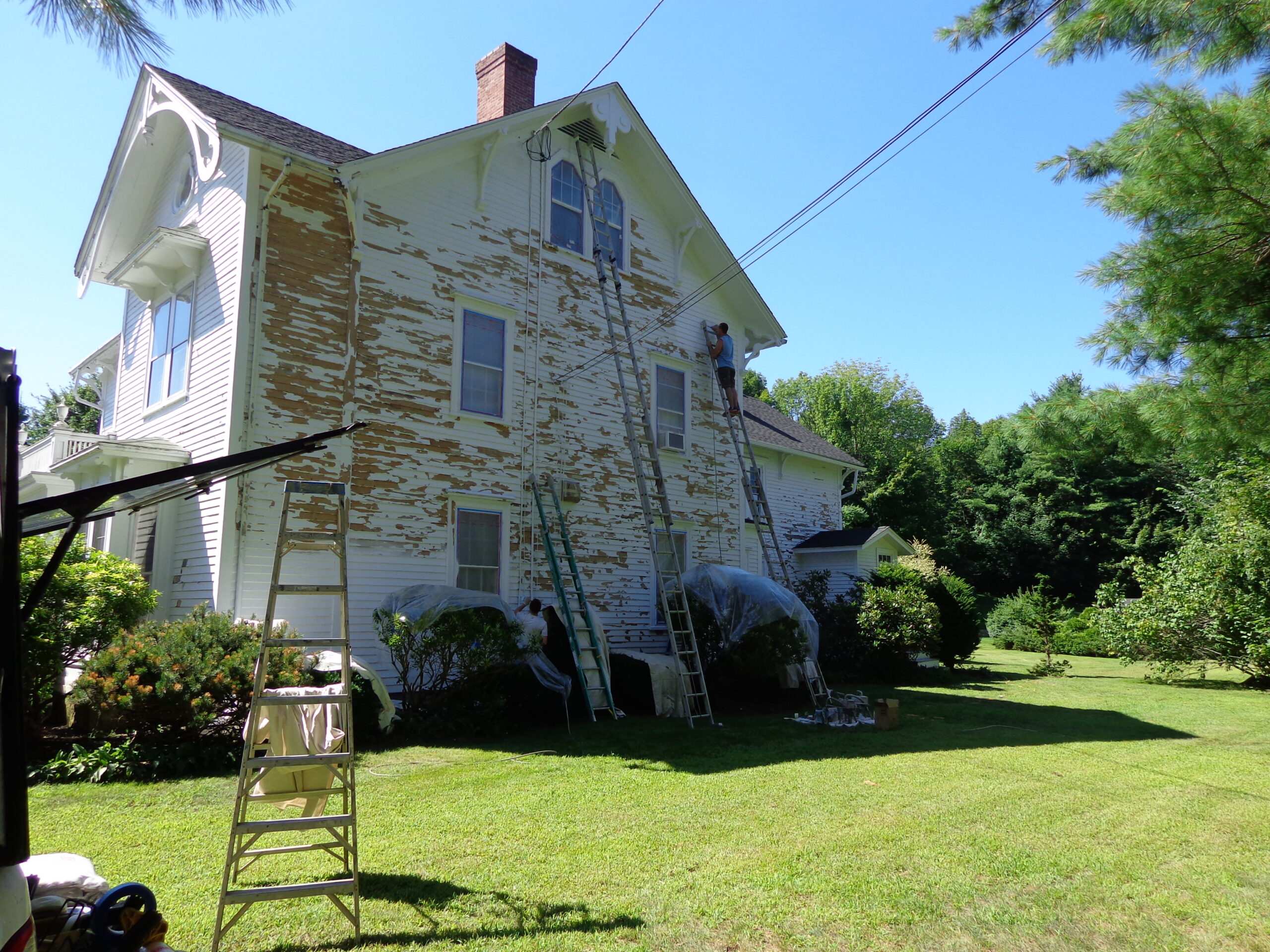 Exterior House Paint Before