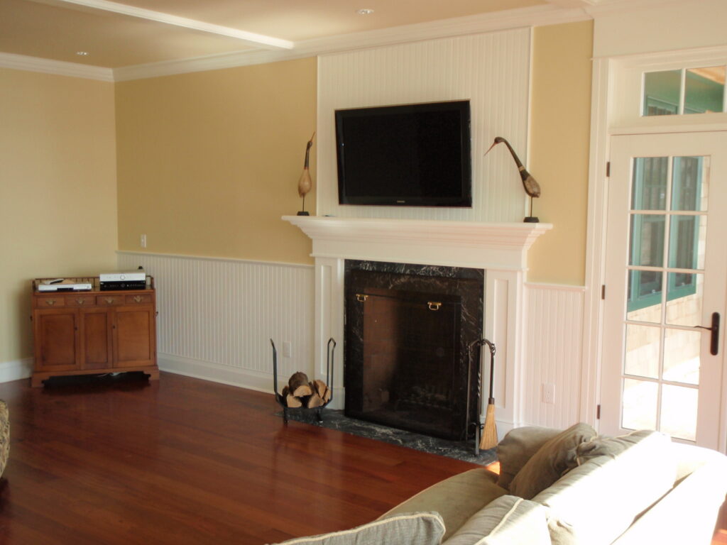 Fire Place and Living Room